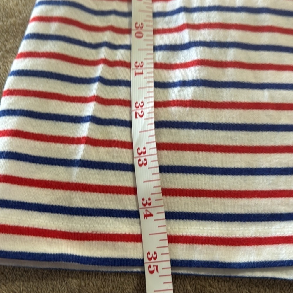 J.‎ McLaughlin Nicola Cotton Blend Striped Sleeveless Mini Dress - Picture 12 of 12